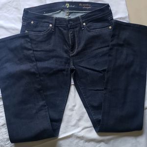 7 for all mankind jeans straight size 30